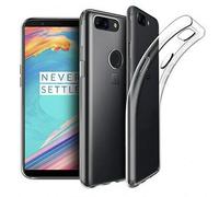 COPHONE® Coque de Protection Compatible avec OnePlus 5T Etui Transparent antidérapent Coque en Silicone Transparente et Discrete