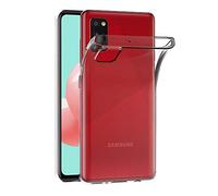 COPHONE® Coque de Protection Compatible avec Samsung Galaxy A41 Etui Transparent antidérapent Coque en Silicone Transparente et Discrete