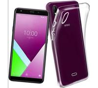 COPHONE® Coque de Protection Compatible avec WIKO Y61 Etui Transparent antidérapent Coque en Silicone WIKO Y61 Transparente et Discrete