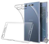 COPHONE® Coque de Protection Sony Xperia XZ1, Étui Transparent Antidérapant en Silicone Transparent, Haute Protection