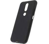 COPHONE® Coque Noir Compatible avec Nokia 4.2, Housse Etui Noir en Gel TPU Silicone Souple Ultra Mince avec Anti Choc