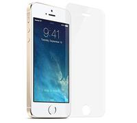 Cophone Film vitre de protection écran compatible avec iPhone SE / 5 / 5s / 5c en verre trempé haute transparence et ultra résistant (incassable, inrayable 9H) et Ultra Slim (0,26mm) avec bords arrondis, pour une protection optimal de votre téléphone