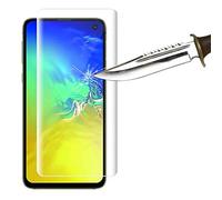 COPHONE® Pack 2 Verres trempé incurvé Compatible avec Samsung Galaxy S10E, Film de Protection écran Premium Anti Chocs et Casse, Anti Empreintes, Bords arrondis,dureté Max 9H, Haute définition