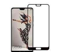 COPHONE® Pack de 2 Verres trempé Compatible avec Huawei P20 Pro noir, film de protection écran Premium Anti Chocs et Casse, Anti empreintes, bords arrondis,dureté max 9H Tempered glass 2,5d
