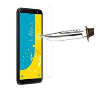 COPHONE® Pack de 2 verres trempé compatible avec Samsung Galaxy J6 2018, film de protection écran Premium Anti Chocs et Casse, Anti empreintes, bords arrondis,dureté max 9H Tempered glass 2,5d