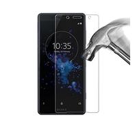 COPHONE® Pack de 2 Verres trempé Compatible avec Sony Xperia XZ2, film de protection écran Premium Anti Chocs et Casse, Anti empreintes, bords arrondis,dureté max 9H Tempered glass 2,5d