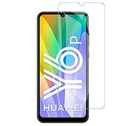 COPHONE® Verre trempé Compatible avec Huawei Y6P, Film de Protection écran Premium Anti Chocs et Casse, Anti Empreintes, Bords arrondis,dureté Max 9H, Haute définition