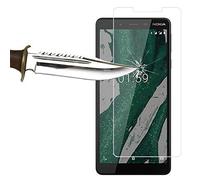 COPHONE® Verre trempé compatible avec NOKIA 1 PLUS, film de protection écran Premium Anti Chocs et Casse, Anti empreintes, bords arrondis,dureté max 9H Tempered glass 2,5d