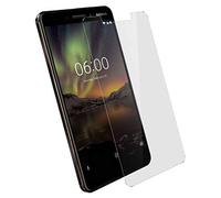 COPHONE® Verre trempé Compatible avec NOKIA 6.1, film de protection écran Premium Anti Chocs et Casse, Anti empreintes, bords arrondis,dureté max 9H Tempered glass 2,5d