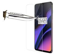 COPHONE® Verre trempé compatible avec OnePlus 6T, film de protection écran Premium Anti Chocs et Casse, Anti empreintes, bords arrondis,dureté max 9H Tempered glass 2,5d