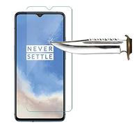 COPHONE® Verre trempé Compatible OnePlus 7T Film de Protection écran Anti Choc et Anti Casse. Bords arrondis, Anti Empreinte 9H Haute Transparence
