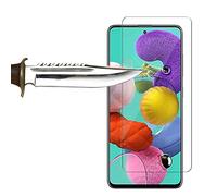 COPHONE® Verre trempé Compatible Samsung Galaxy A51 Film de Protection écran Anti Choc et Anti Casse. Bords arrondis, Anti Empreinte 9H Haute Transparence