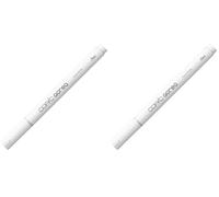COPIC acrea 001, Snow White, Marqueur peinture à encre à base d'eau et de pigments, épaisseur de trait 0,8-1,2 mm (Lot de 2)