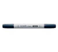 COPIC Ciao B39, Prussian Blue, Twin Marker avec une pointe moyenne et une pointe brosse