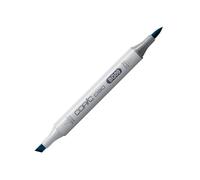 COPIC Ciao BG09, Blue Green, Twin Marker avec une pointe moyenne et une pointe Brush
