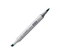 COPIC Ciao BG49, Duck Blue, Twin Marker avec une pointe de largeur moyenne et une pointe « brush ».