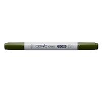 COPIC Marqueur Ciao BG96 Bush — Twin avec une pointe moyenne et une pointe Brush