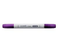 COPIC Marqueur twin Ciao BV08 – pointe moyenne et pinceau – Bleu violet