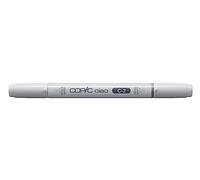 COPIC Ciao C-2, Cool Gray No. 2, Twin Marker avec une pointe moyenne et une pointe pinceau