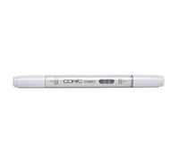 COPIC Ciao C-3, Cool Gray No. 3, Twin Marker avec une pointe moyenne et une pointe pinceau