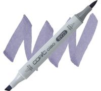 COPIC Ciao BV23, Grayish Lavender, marqueur twin avec une pointe moyenne et une pointe pinceau