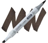 COPIC Ciao double-face Pinceau & Ciseau, E49 Écorce foncée