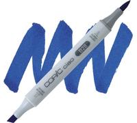 COPIC Ciao double face Pinceau et burin, B28 Bleu roi