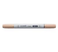 COPIC Twin Marker Ciao E11 Bareley Beige - pointe moyenne et pinceau