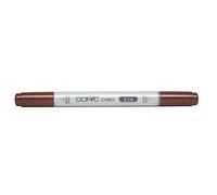 COPIC Ciao E18, Copper, Twin Marker avec une pointe de largeur moyenne et une pointe Brush