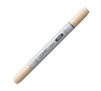 COPIC Ciao E53, Raw Silk, Twin Marker avec une pointe de largeur moyenne et une pointe « brush ».