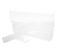 Copic Ciao, Empty Plastic Case, Présentoir en acrylique pour 72 marqueurs Twin avec une pointe moyenne et une pointe Brush