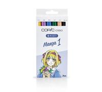 Copic Ciao Ensemble comprenant Manga 1 Marqueur (Lot de 5)/ Stylo multiliner