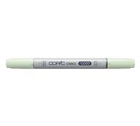 COPIC Ciao G000, Pale Green, Twin Marker avec une pointe moyenne et une pointe pinceau