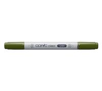 COPIC Ciao G94, Grayish Olive, Twin Marker avec une pointe moyenne et une pointe pinceau
