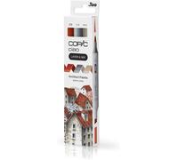 Copic Ciao Layer & Mix « Architect Palette », Set De Marqueurs De 3 Couleurs Différentes, Marqueur De Mise En Page Avec Une Pointe De Largeur Moyenne Et Une Pointe « Brush »