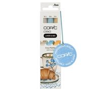 COPIC Set de 3 marqueurs Ciao Cozy Palette – pointe moyenne et brosse