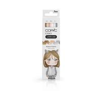 COPIC – Set de marqueurs Ciao LAYER & MIX «Mellow Palette» – 3 couleurs – pointe moyenne et brosse