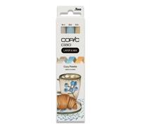 COPIC Ciao Layer & Mix Pen Set Of 3 Cozy Palette Markers, Art, Craft, Colouring,