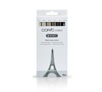 Copic Ciao Lot de 6 Marqueurs de dessin Gris chauds