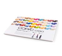 Copic Ciao Marker Pad, 50 Feuilles de Papier marqueur DIN A4, 75g/m² Papier à Dessin pour marqueurs, Ultra Blanc, sans Acide, sans Chlore, Ultrawhite