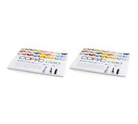 COPIC Ciao Marker Pad, 50 feuilles de papier marqueur DIN A5, 75g/m² papier à dessin pour marqueurs Copic, ultra blanc, sans acide, sans chlore (Lot de 2)