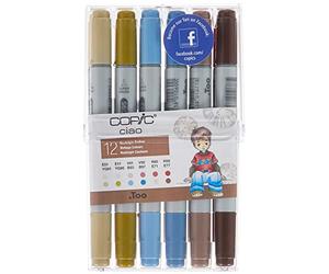 Copic Ciao Nostalgie Lot de 12 feutres