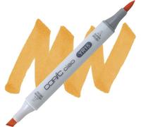 COPIC Ciao pinceau et ciseau double face, YR15 jaune citrouille