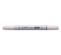 COPIC Twin Marker Ciao RV000 – pointe moyenne et pinceau – Pale Purple