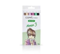 Copic Ciao Set de 5 feutres Manga 3 et 1 Multiliner 0,3 mm
