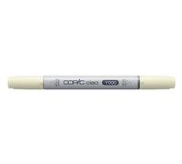 COPIC Ciao Y000, Pale Lemon, Twin Marker avec une pointe moyenne et une pointe pinceau
