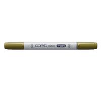 COPIC Ciao YG95, Pale Olive, Twin Marker avec une pointe de largeur moyenne et une pointe « brush ».