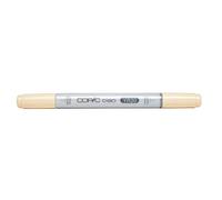 COPIC Ciao YR20, Yellowish Shade, Twin Marker avec une pointe de largeur moyenne et une pointe pinceau