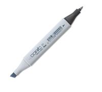COPIC Classic C-1, Cool Gray No. 1, marqueur Twin avec Une Pointe Moyenne et Une Pointe Fine