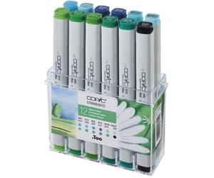 Copic Classic Cartouche d'encre Environment Colours 12 pcs